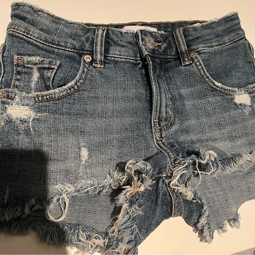 ZARA denim shorts